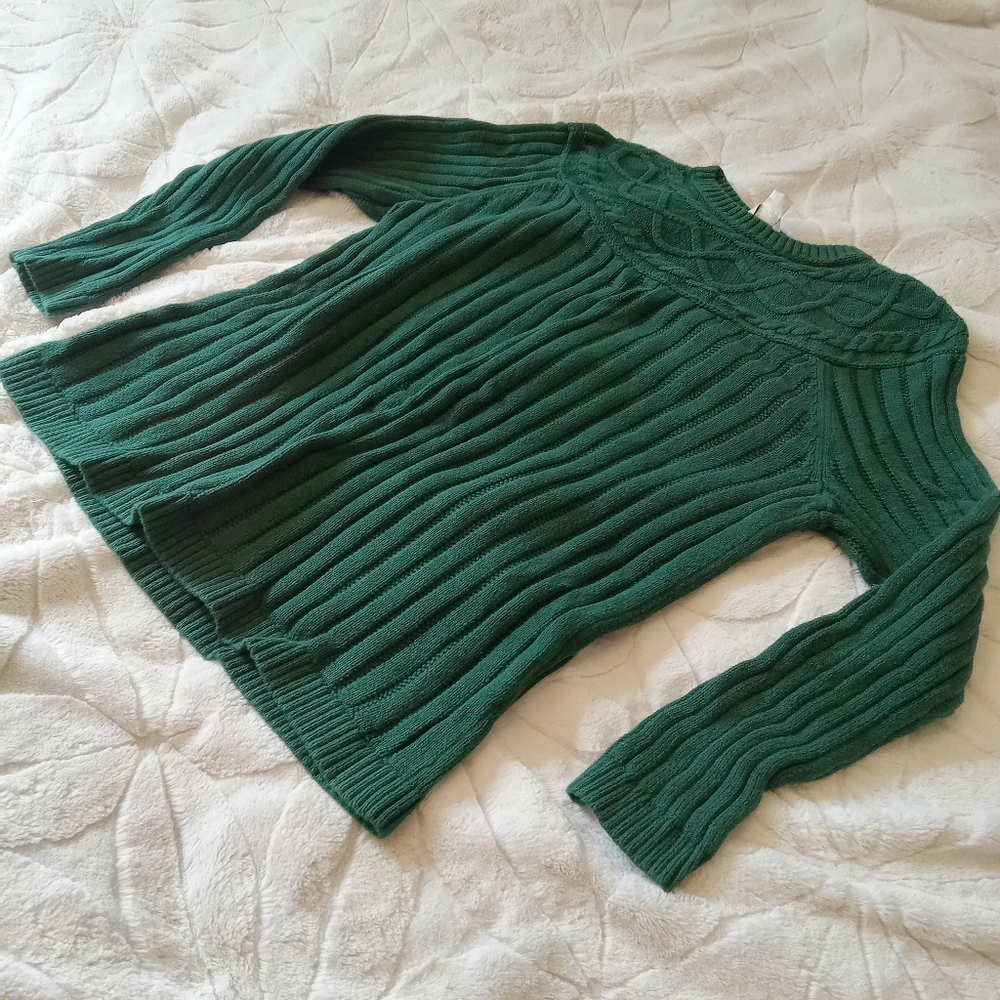 Christopher & Banks Green Women's Sweater